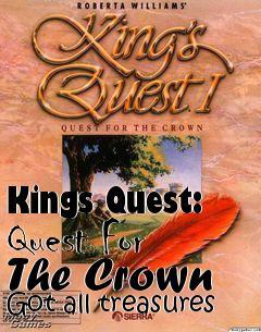 Box art for Kings Quest: Quest For The Crown