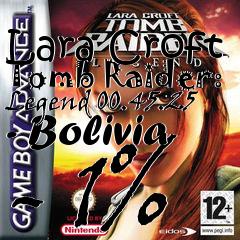 Box art for Lara Croft Tomb Raider: Legend