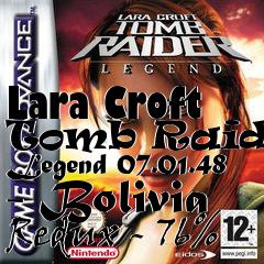 Box art for Lara Croft Tomb Raider: Legend