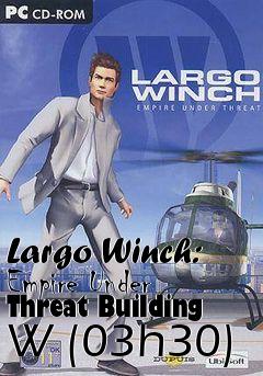 Box art for Largo Winch: Empire Under Threat