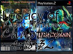 Box art for Legacy of Kain: Defiance