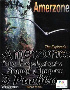 Box art for Amerzone: the Explorers Legacy