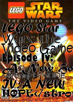 Box art for LEGO Star Wars: The Video Game