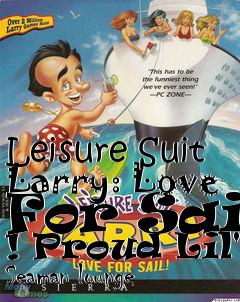 Box art for Leisure Suit Larry: Love For Sail !