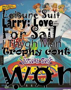 Box art for Leisure Suit Larry: Love For Sail !