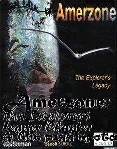 Box art for Amerzone: the Explorers Legacy