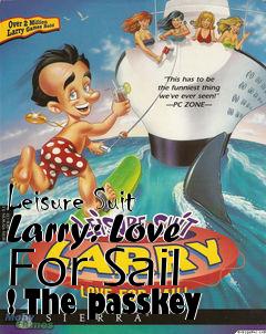 Box art for Leisure Suit Larry: Love For Sail !