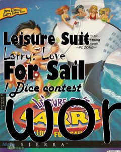 Box art for Leisure Suit Larry: Love For Sail !