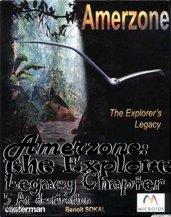 Box art for Amerzone: the Explorers Legacy