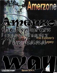 Box art for Amerzone: the Explorers Legacy