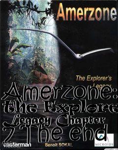 Box art for Amerzone: the Explorers Legacy