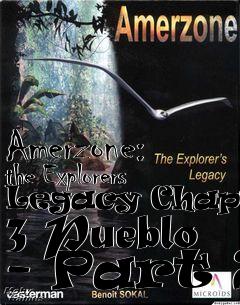 Box art for Amerzone: the Explorers Legacy