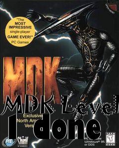 Box art for MDK