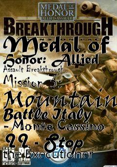 Box art for Medal of Honor: Allied Assault Breakthrough