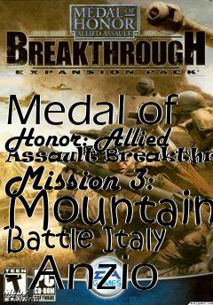 Box art for Medal of Honor: Allied Assault Breakthrough