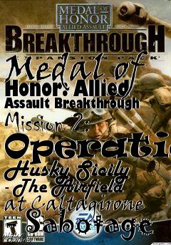 Box art for Medal of Honor: Allied Assault Breakthrough