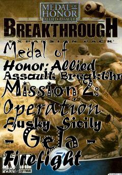 Box art for Medal of Honor: Allied Assault Breakthrough