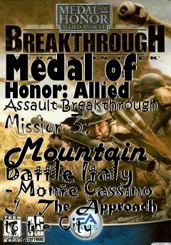 Box art for Medal of Honor: Allied Assault Breakthrough