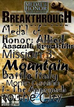 Box art for Medal of Honor: Allied Assault Breakthrough