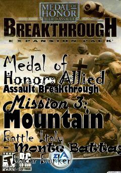 Box art for Medal of Honor: Allied Assault Breakthrough