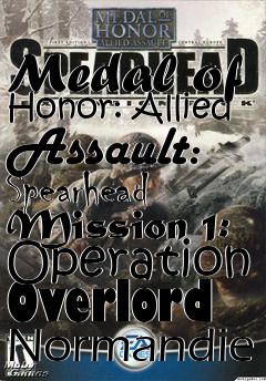 Box art for Medal of Honor: Allied Assault: Spearhead