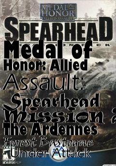 Box art for Medal of Honor: Allied Assault: Spearhead