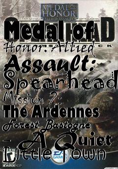 Box art for Medal of Honor: Allied Assault: Spearhead