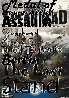 Box art for Medal of Honor: Allied Assault: Spearhead