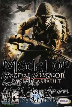 Box art for Medal of Honor: Pacific Assault