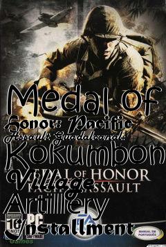 Box art for Medal of Honor: Pacific Assault