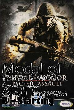 Box art for Medal of Honor: Pacific Assault