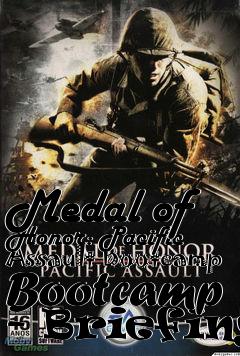 Box art for Medal of Honor: Pacific Assault