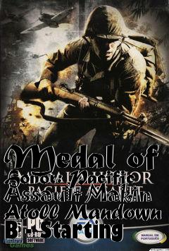 Box art for Medal of Honor: Pacific Assault