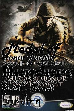 Box art for Medal of Honor: Pacific Assault