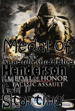 Box art for Medal of Honor: Pacific Assault