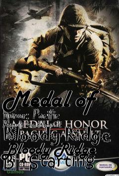 Box art for Medal of Honor: Pacific Assault