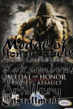 Box art for Medal of Honor: Pacific Assault