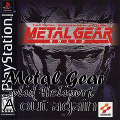 Box art for Metal Gear Solid