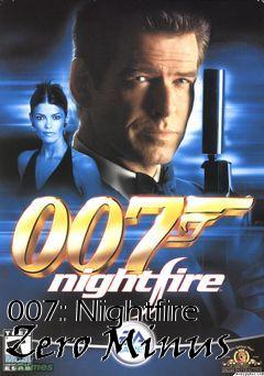 Box art for 007: Nightfire