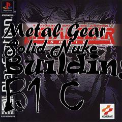 Box art for Metal Gear Solid