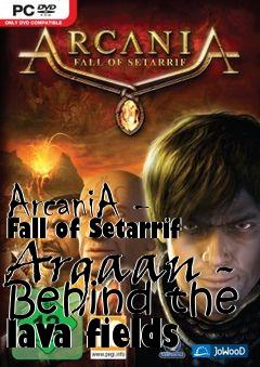 Box art for ArcaniA - Fall of Setarrif