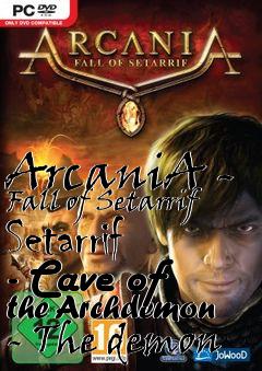 Box art for ArcaniA - Fall of Setarrif