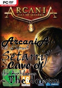 Box art for ArcaniA - Fall of Setarrif