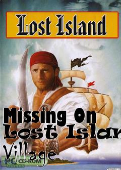 Box art for Missing On Lost Island