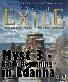 Box art for Myst 3 - Exile