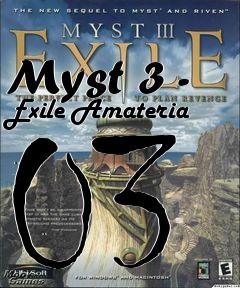 Box art for Myst 3 - Exile