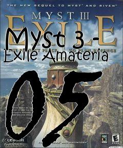 Box art for Myst 3 - Exile