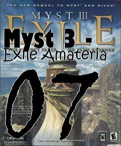 Box art for Myst 3 - Exile