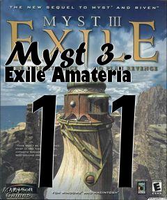 Box art for Myst 3 - Exile