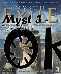 Box art for Myst 3 - Exile